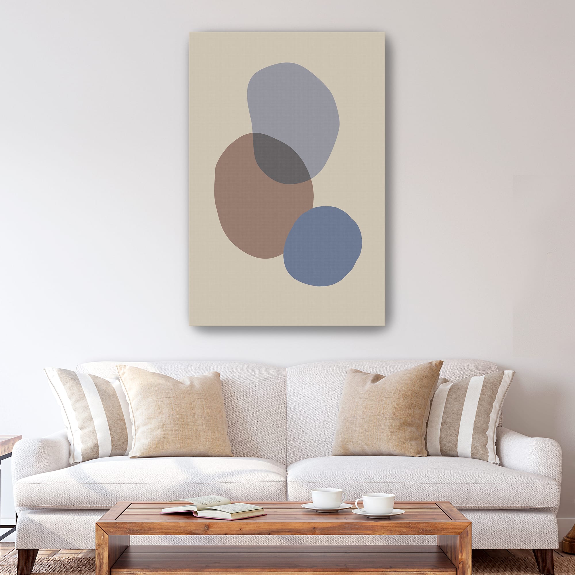 Studio – Organic Shapes 05 Canvas Giclee